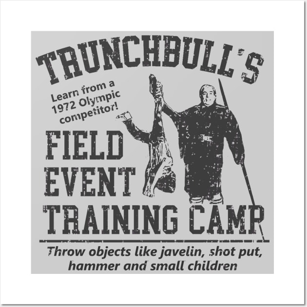 Trunchbull's Field Event Training Camp Wall Art by Bigfinz